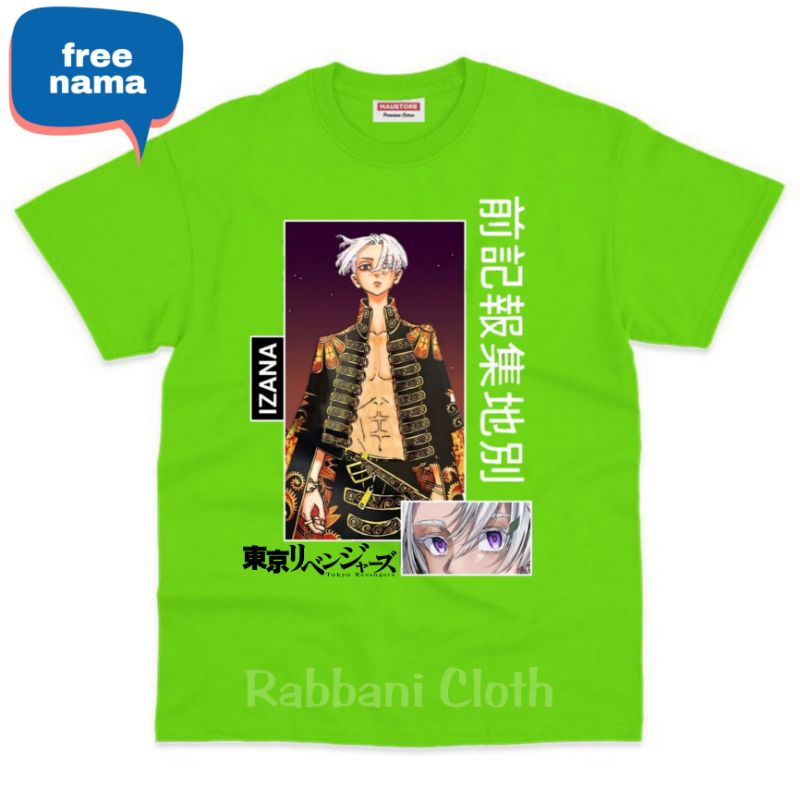baju anime izana tokyo revengers kaos anak.