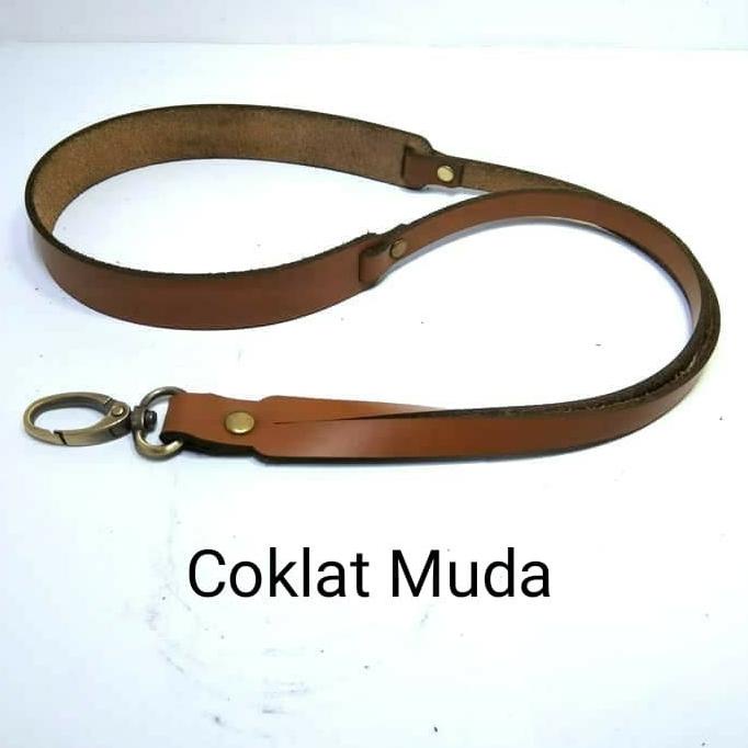 

BAYAR COD Tali ID Card Kulit - Name tag - lanyard STOK TERBATAS Kode 34
