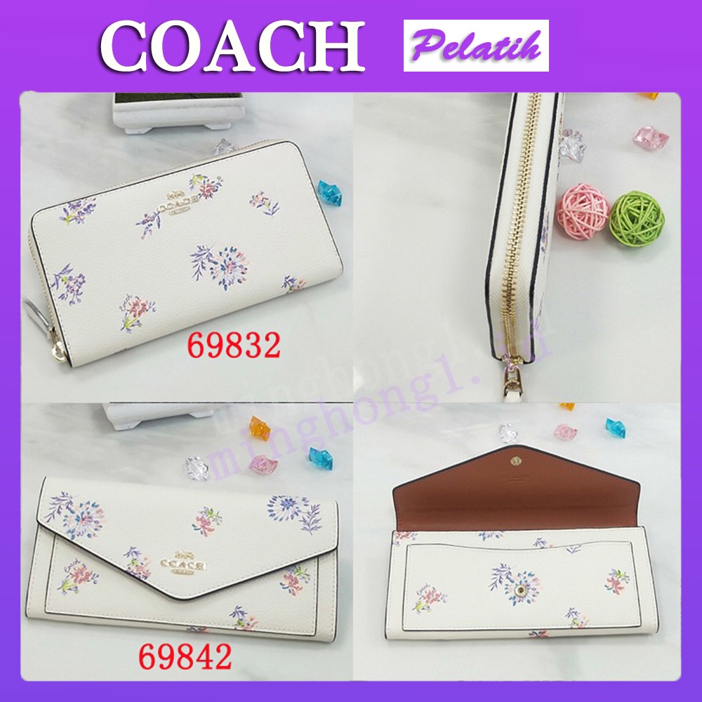 Dompet COACH Dompet Panjang Wanita F69832 F69842 