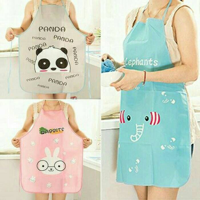 Celemek Dapur Dewasa Apron Karakter