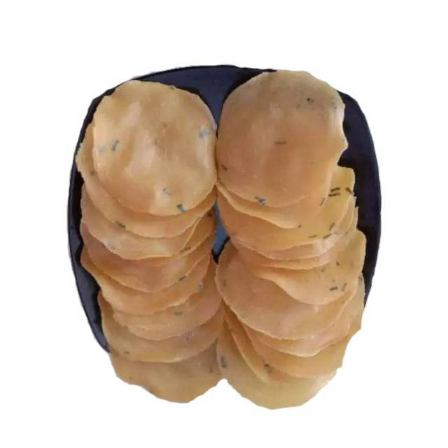 

Opak Kentang Orginal Mentah Isi 20 Pcs / Opak Kentang Pedas
