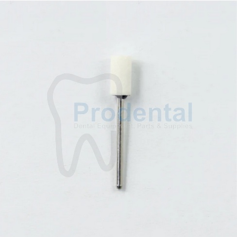 Dental Stone White / White Bur Stone Putih Mata Bur Poles Gigi (White B)