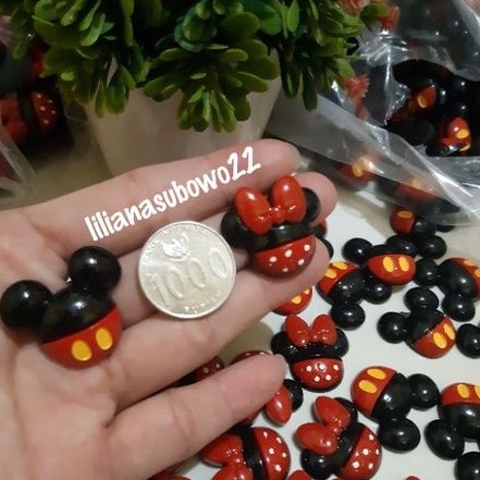 resin mickey mouse pita minnie miki mini resin