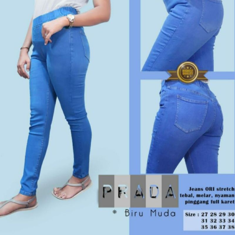 Celana Panjang Legging Wanita Soft Jeans Premium Terbaru Termurah