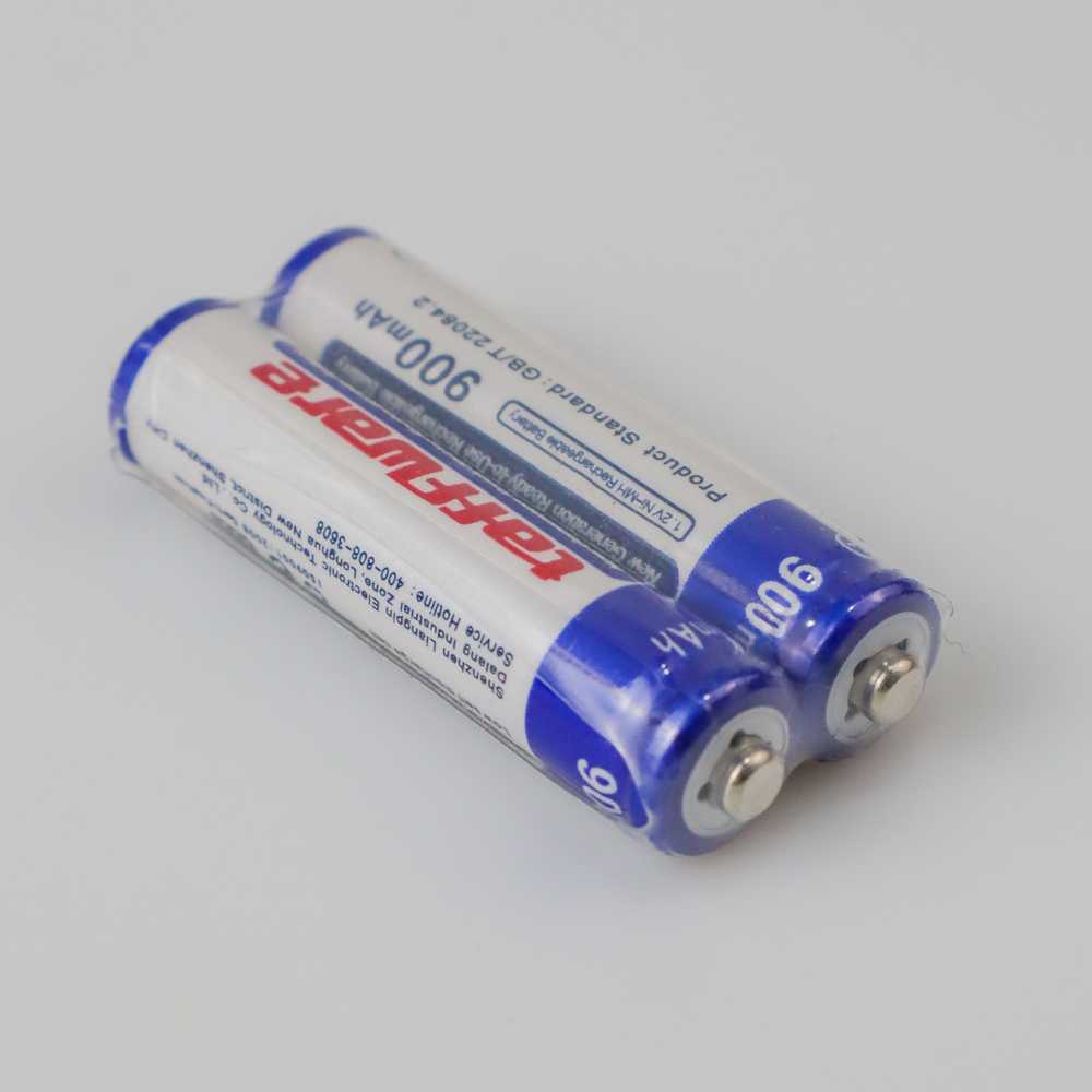 Taffware  Baterai AAA Rechargeable NiMH 900mAh 2 PCS Baterai Battery Batre Batere Batu A3 A 3 Batu baterai isi ulang recaharge cas ulang isi ulang strom ulang untuk remote TV baterei kecil 3a A3 batre batere