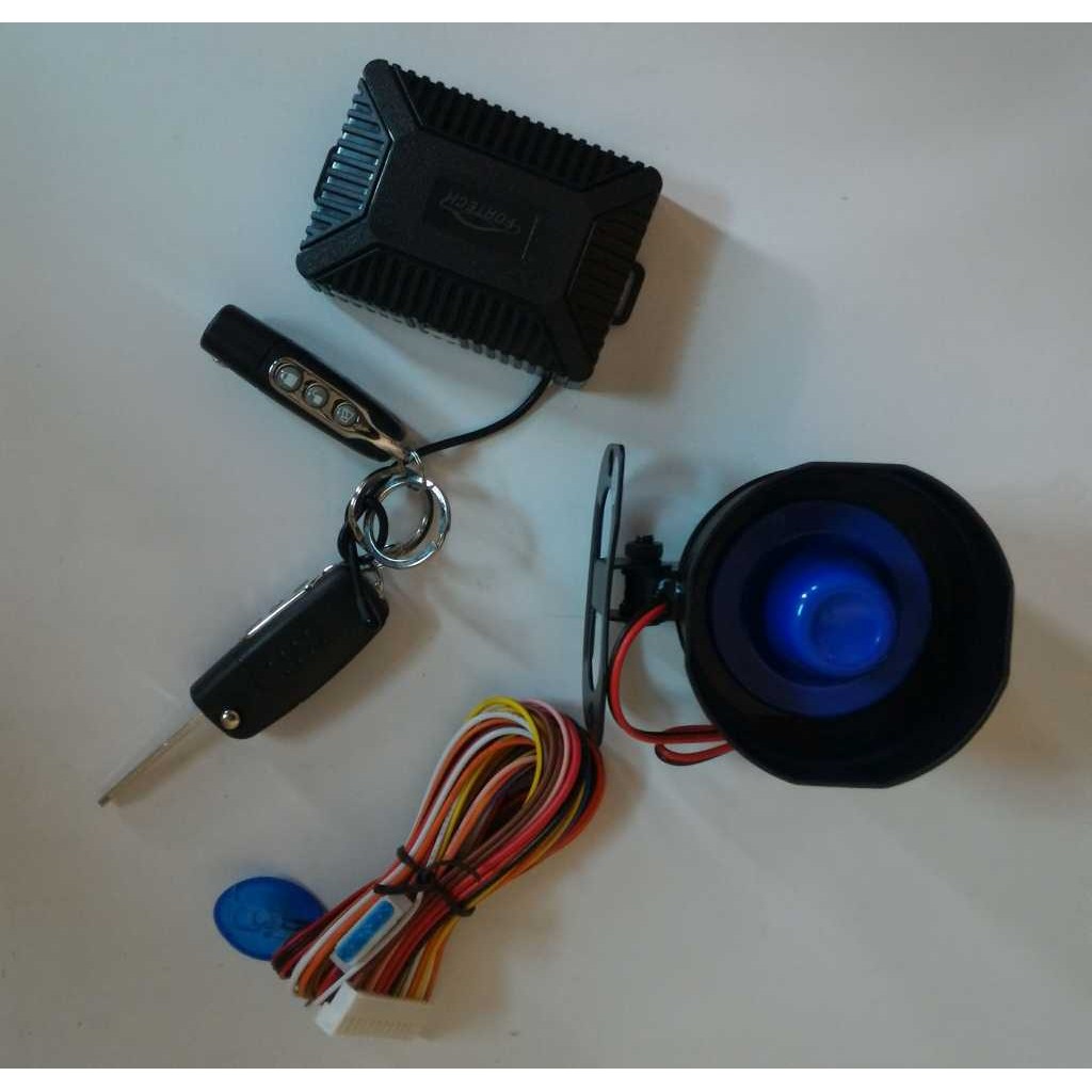 Alarm Mobil Model Remote Kunci Lipat / Flip Key Universal