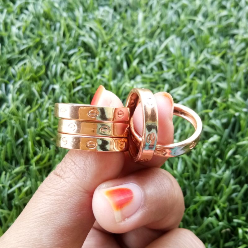 (kartier) Cincin Swasa kuning selamanya