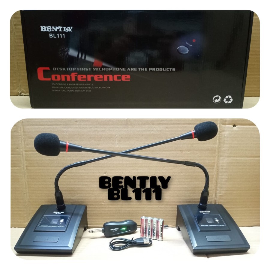 MIC MEJA WIRELESS BENTLY BL-111 CONFERENCE MICROPHONE SYSTEM BL 111