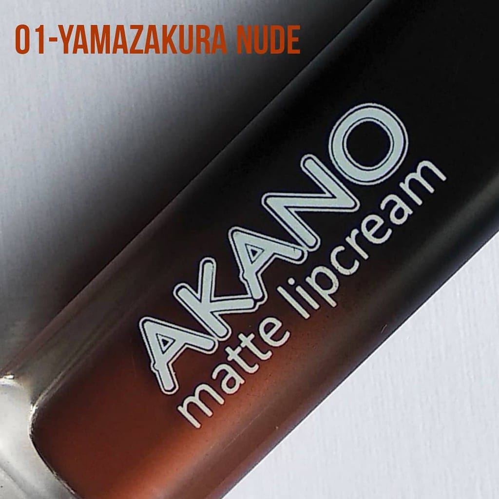 AKANO Matte Lipcream 4gr Original 100% Asli