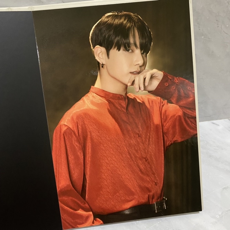 BTS MOTS map of the soul on:e Postcard book Official pc photocard JK Jungkook Jeon Jung Kook 2