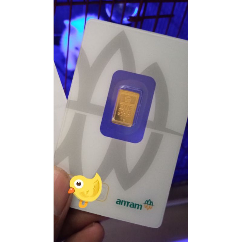 LOGAM MULIA ANTAM 1GRAM ORI-Certybol
