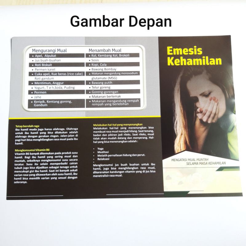 

Leaflet Emesis Kehamilan