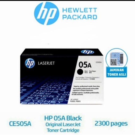 toner hp laserjet 05a black original CE505A