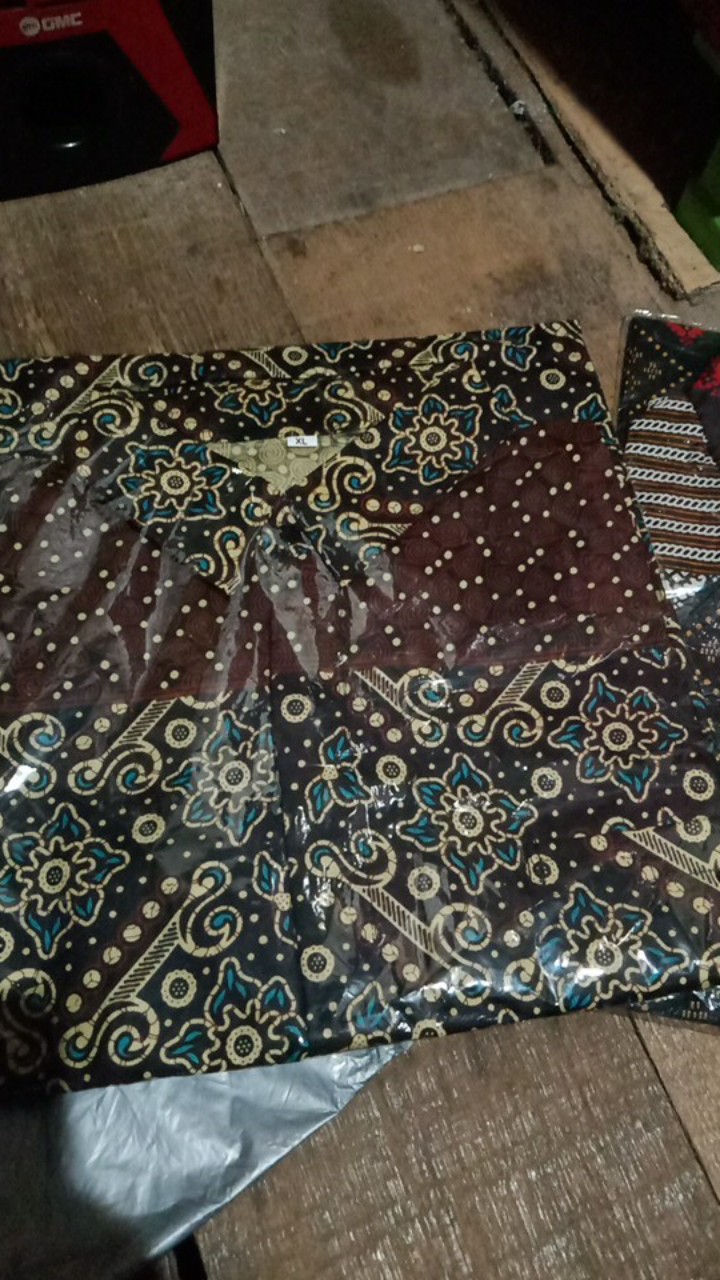 Grosir Batik Murah Pekalongan | New Arrival Distro Batik Pria Sogan Hrb026 Batik Ipnu  Hem Pria Bell