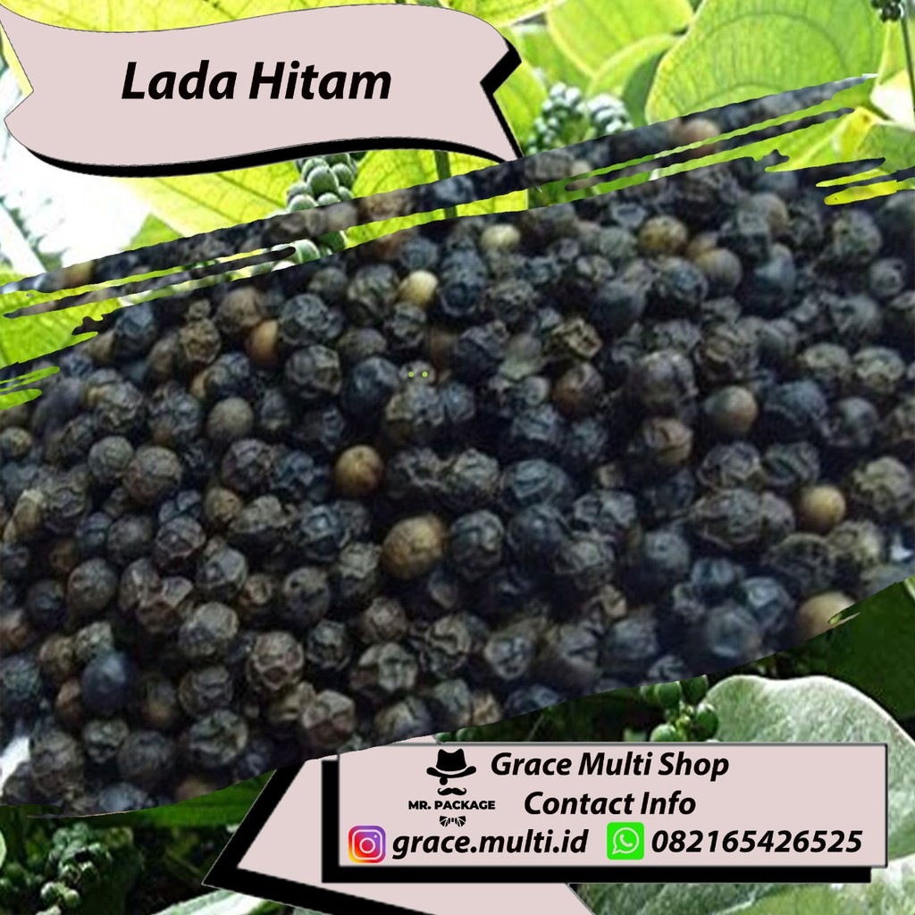 

Biji Lada Hitam Kualitas Super/Lada Hitam Butir