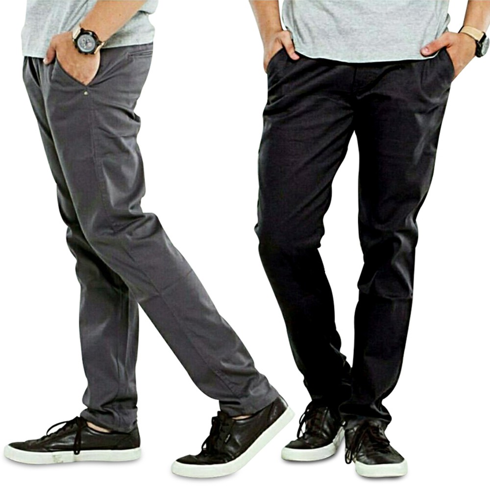  Celana Panjang Skinny Fit Chino Zara man Shopee Indonesia