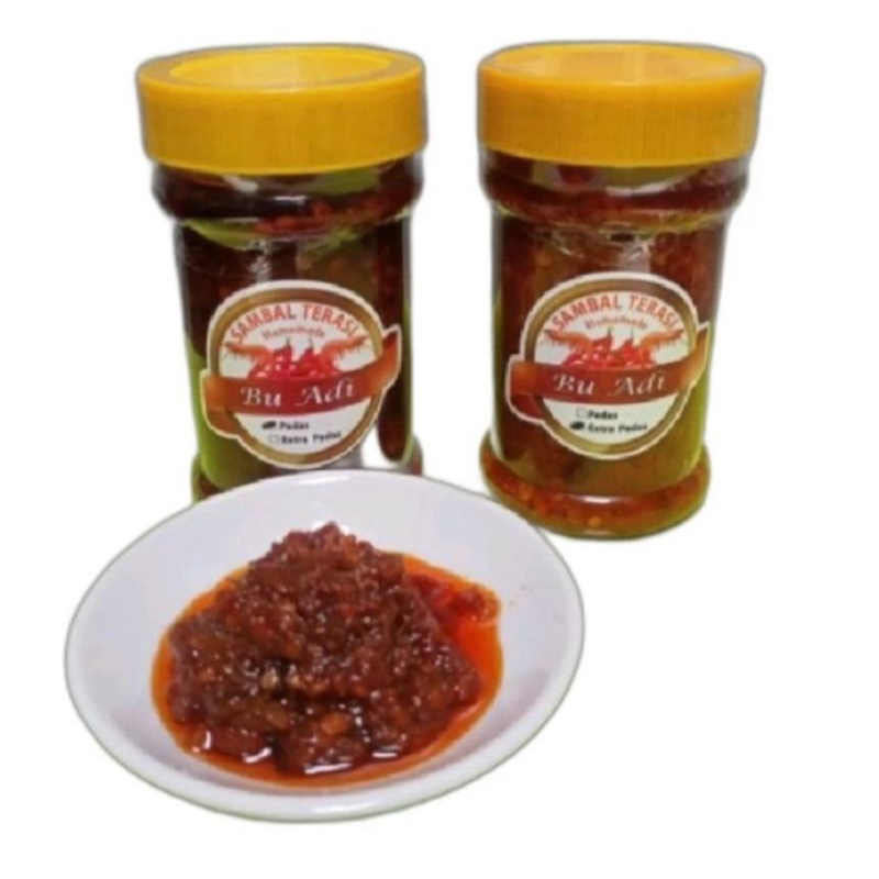 

Sambal Terasi Bu Adi (Pedas)