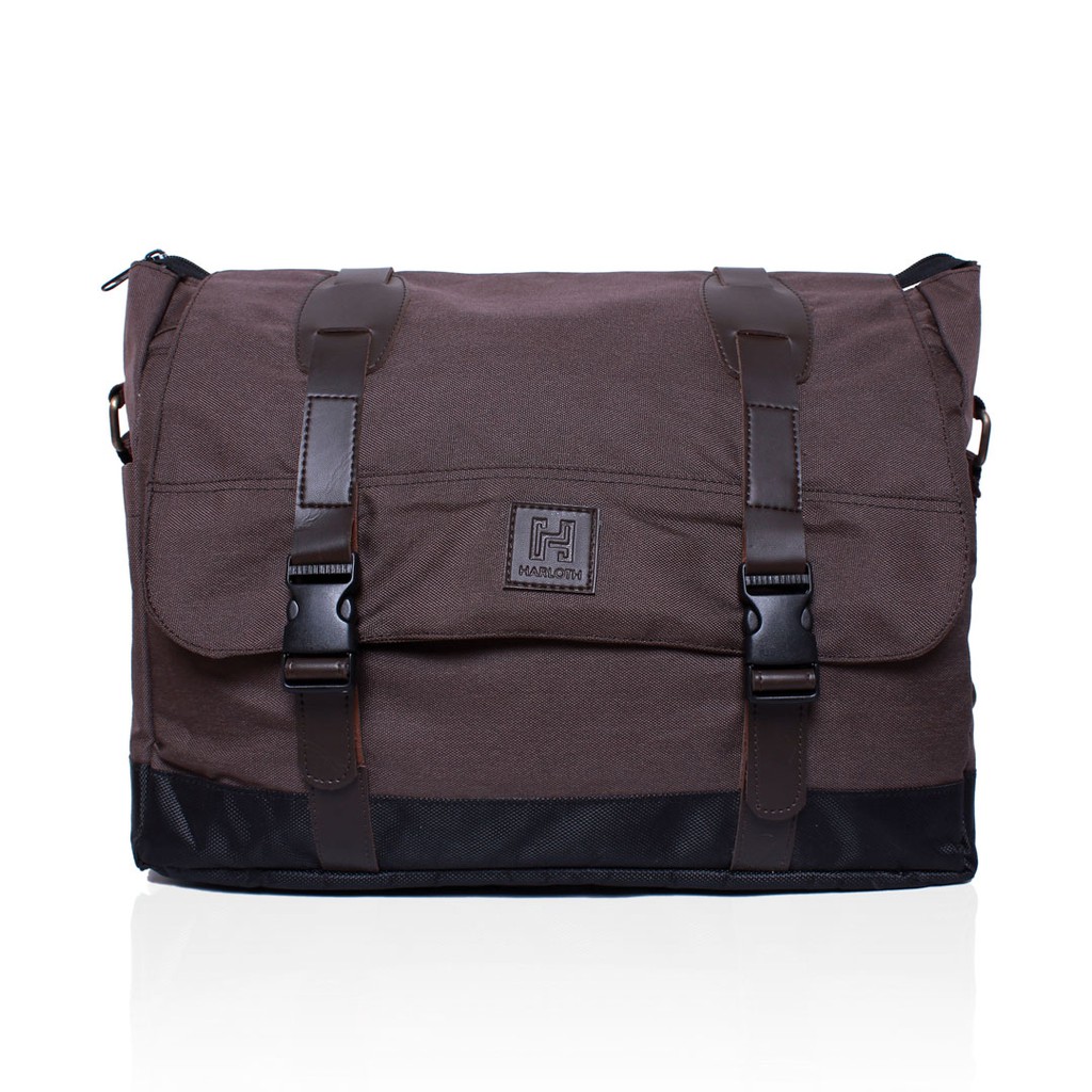 HARLOTH - Rocket Series Messenger Bag / Tas Selempang - Brown