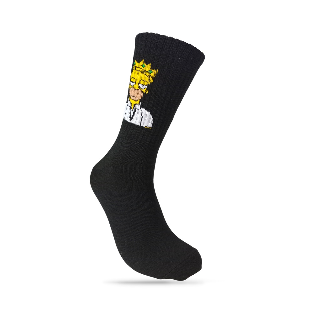 Kaos Kaki Oldschool - Kaos Kaki Motif Simpsons King - The Muds Official