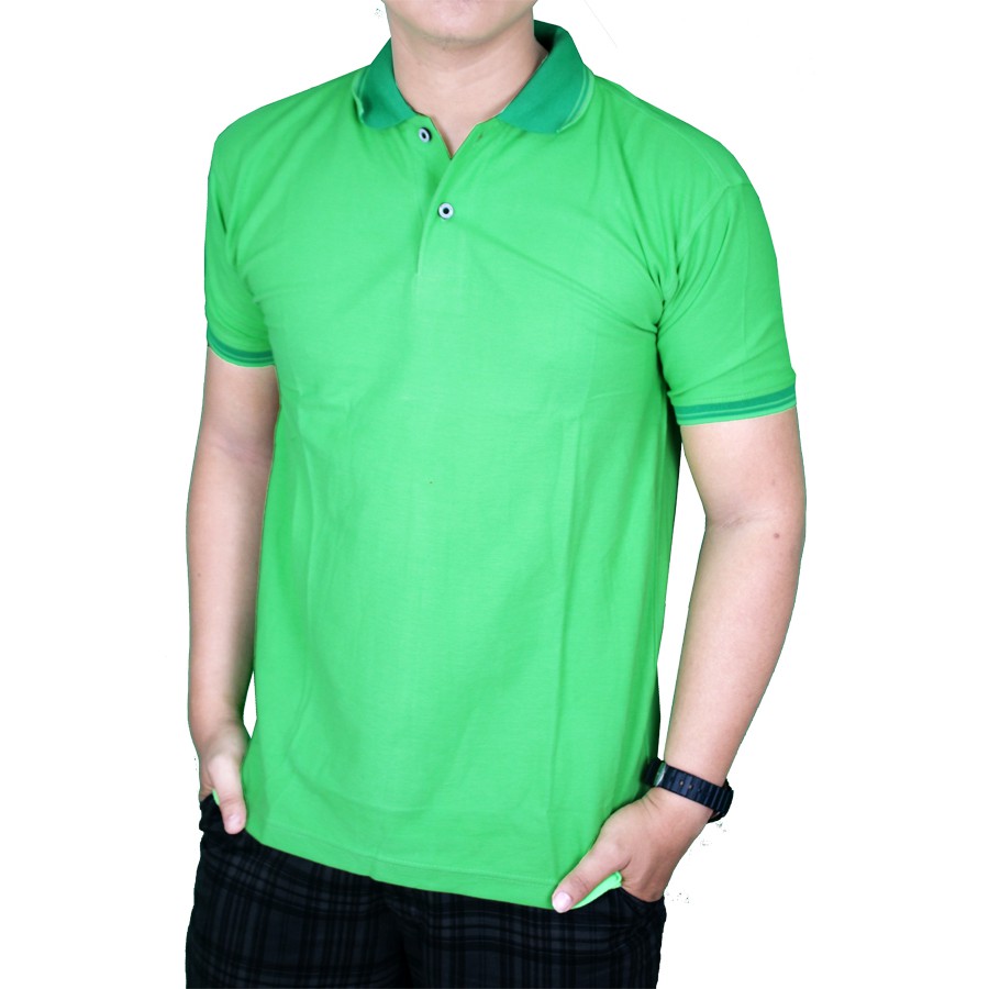 Polo Shirt Kaos Polos Pria - PLS 73