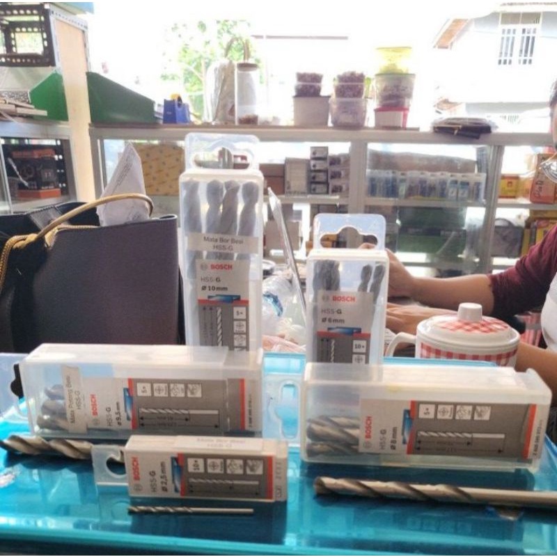 bosch mata bor besi baja