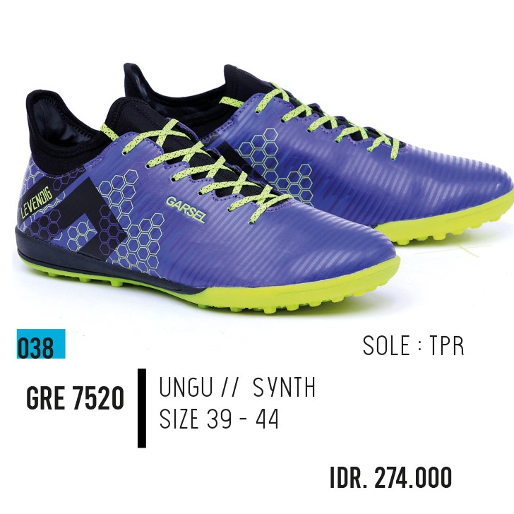 sepatu olahraga pria,sepatu olahraga cowok,sepatu bola&amp;futsal GRE 7520