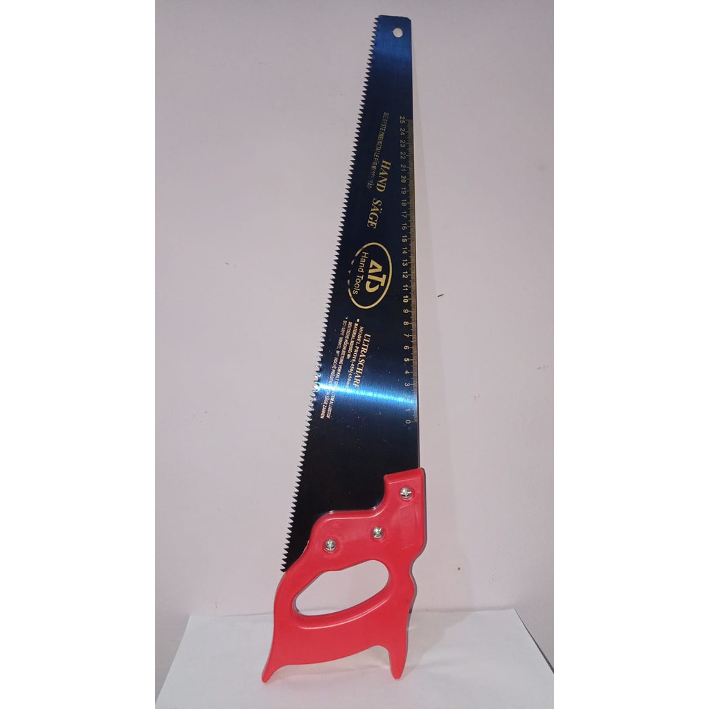 BEST SELLER Gergaji Kayu  GAGANG PVC 18&quot; MURAH/ Hand saw/ GERGAJI TUKANG BANGUNAN KAYU/HAND SAW