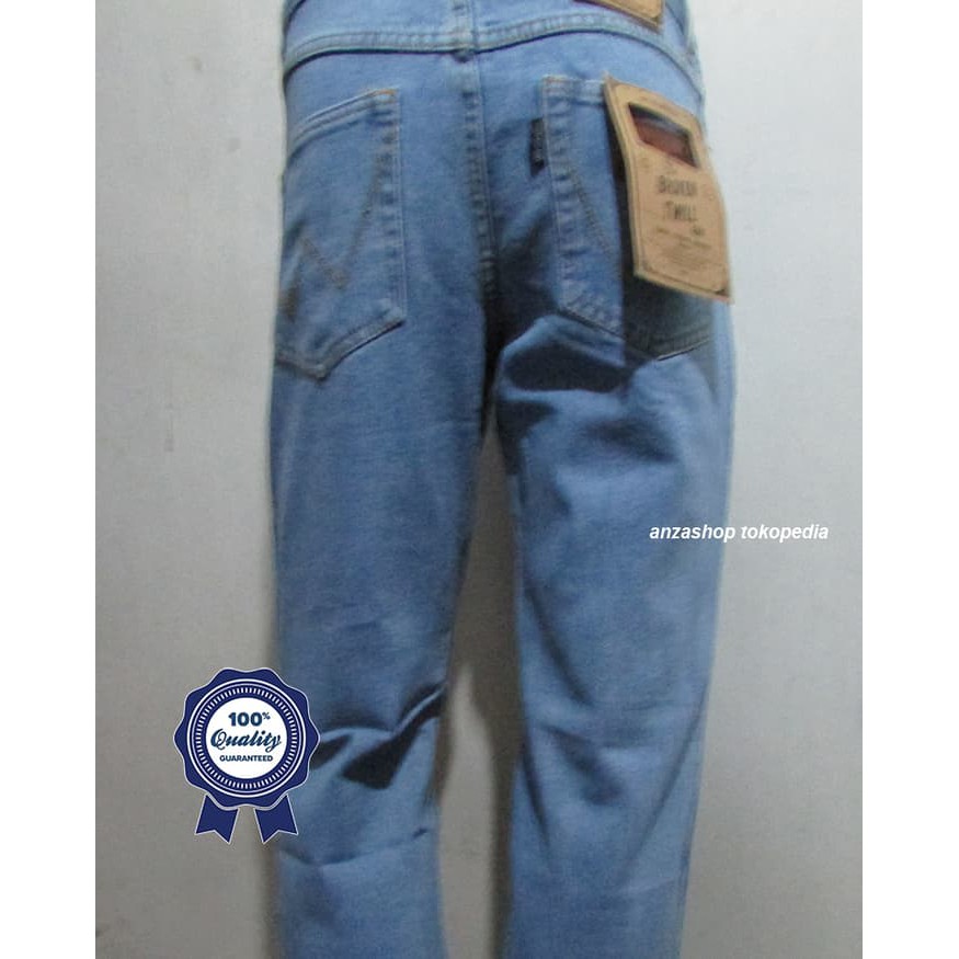 CELANA PRIA PANJANG ORIGINAL Celana Jeans Denim Bandung WANZ Standar/Regular Bioblitz 27-32 CO JEANS