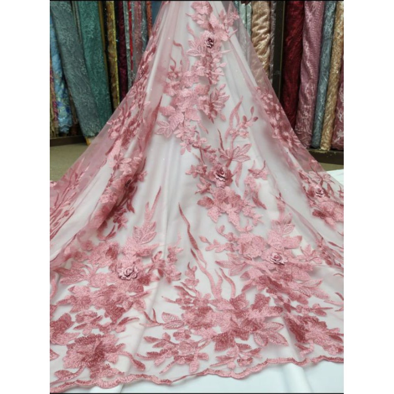 Bahan tile 3D (harga per setengah meter/50cm)