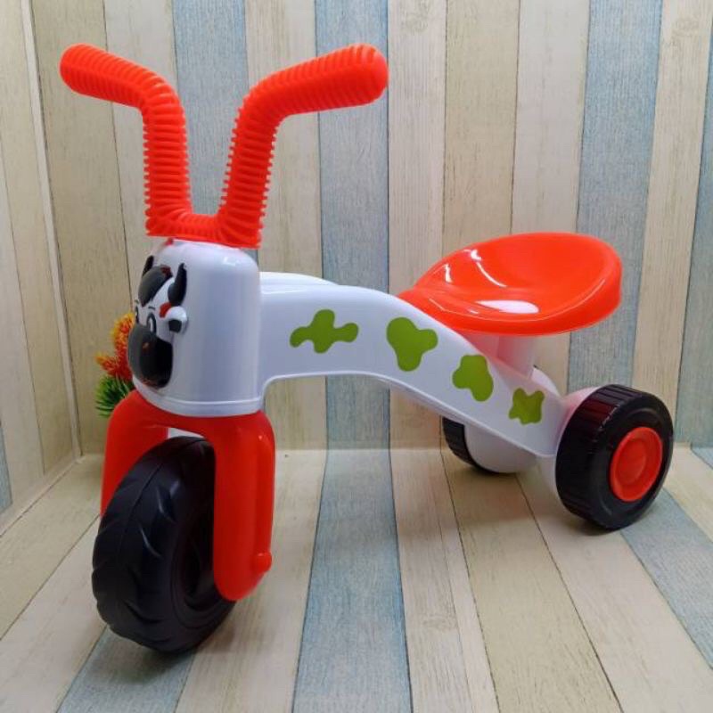 mainan sepeda dorong cow/sepeda dorong anak /sepeda dorong roda tiga