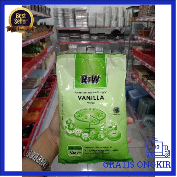 

REPACK R&W VANILLI VANILLA 25GRAM,50GRAM,100GRAM -Terlengkap-Termurah-Berkualitas