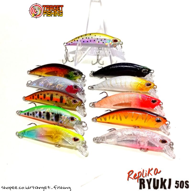 Minnow UL Replika DUO Ryuki 50S - Umpan Casting 5cm 5gr DW63 Sinking