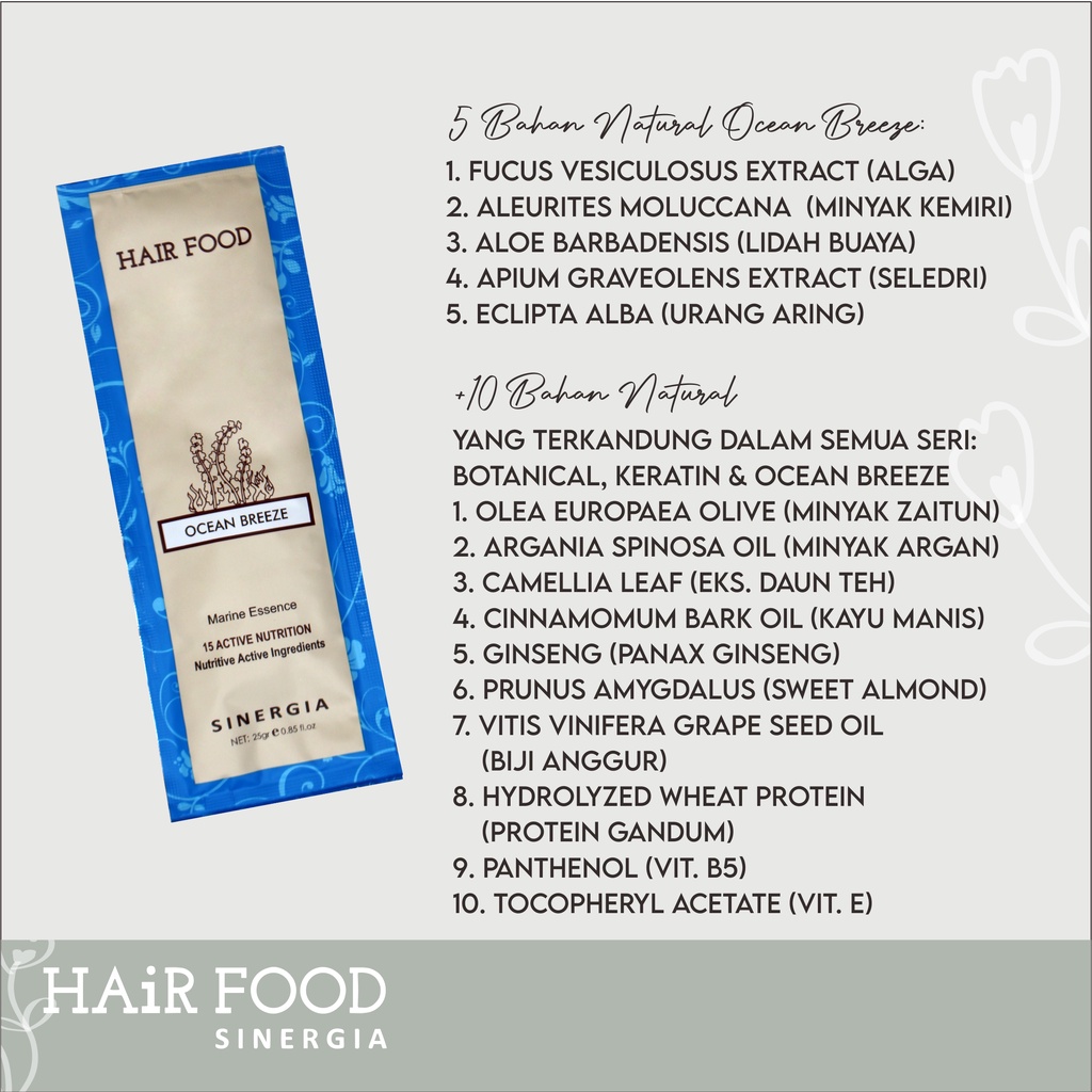 SINERGIA HAIR FOOD 25 GR @MJ