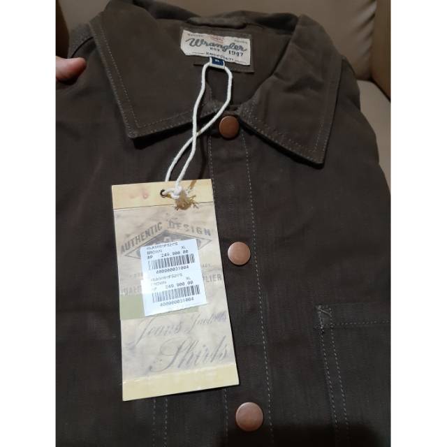 Jaket wrangler original