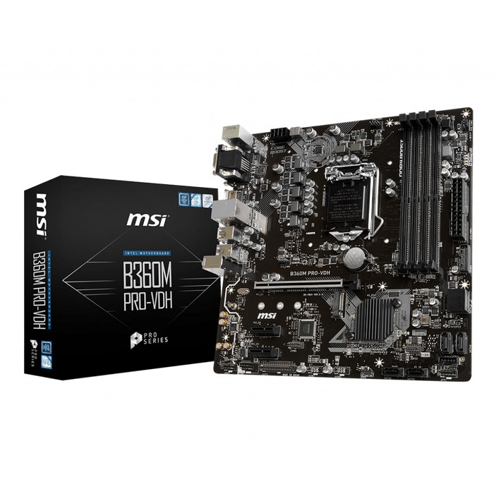 MSI Motherboard B360M Pro VDH