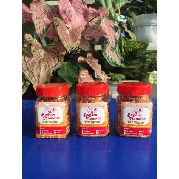 

Bagore mamake kemasan toples kecil berat bersih 50gr (Bawang goreng asli Brebes)