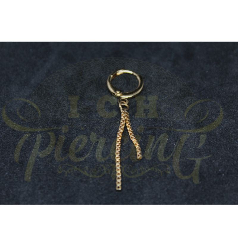 IP-M anting titanium Korea anti karat anti luntur/ anting pria wanita/ anting tusuk