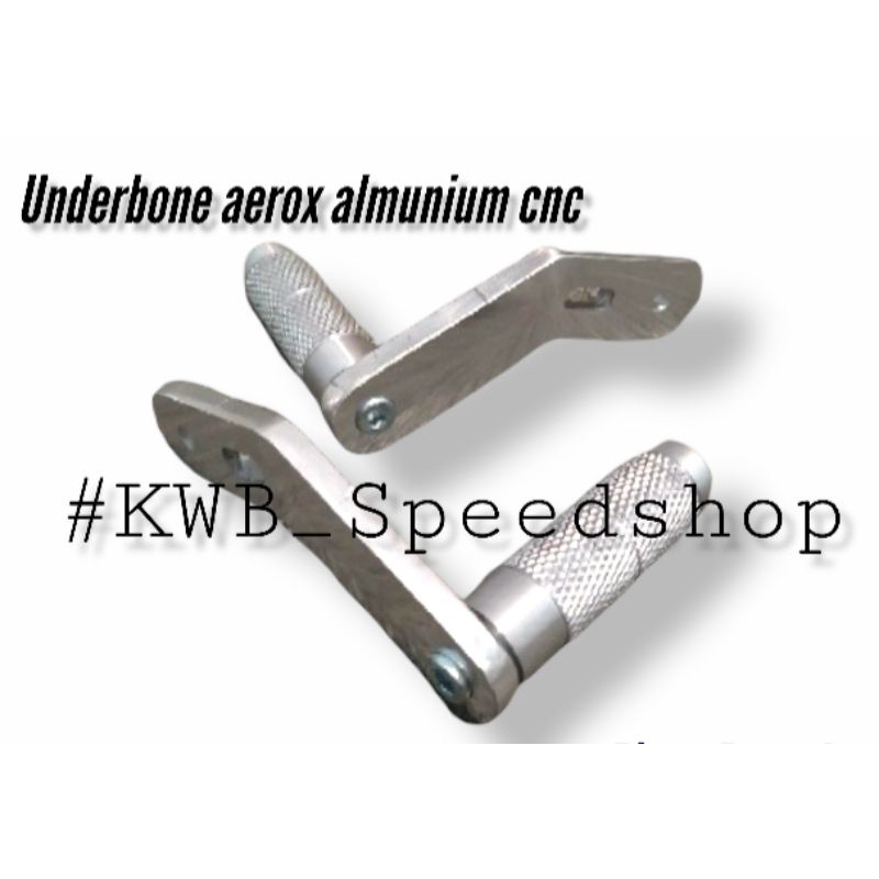 underbone aerox step underbone aerox old aerox new almunium footstep underbone aerox underbon roadrace aerox old aerox new almunium cnc 1 set sepasang