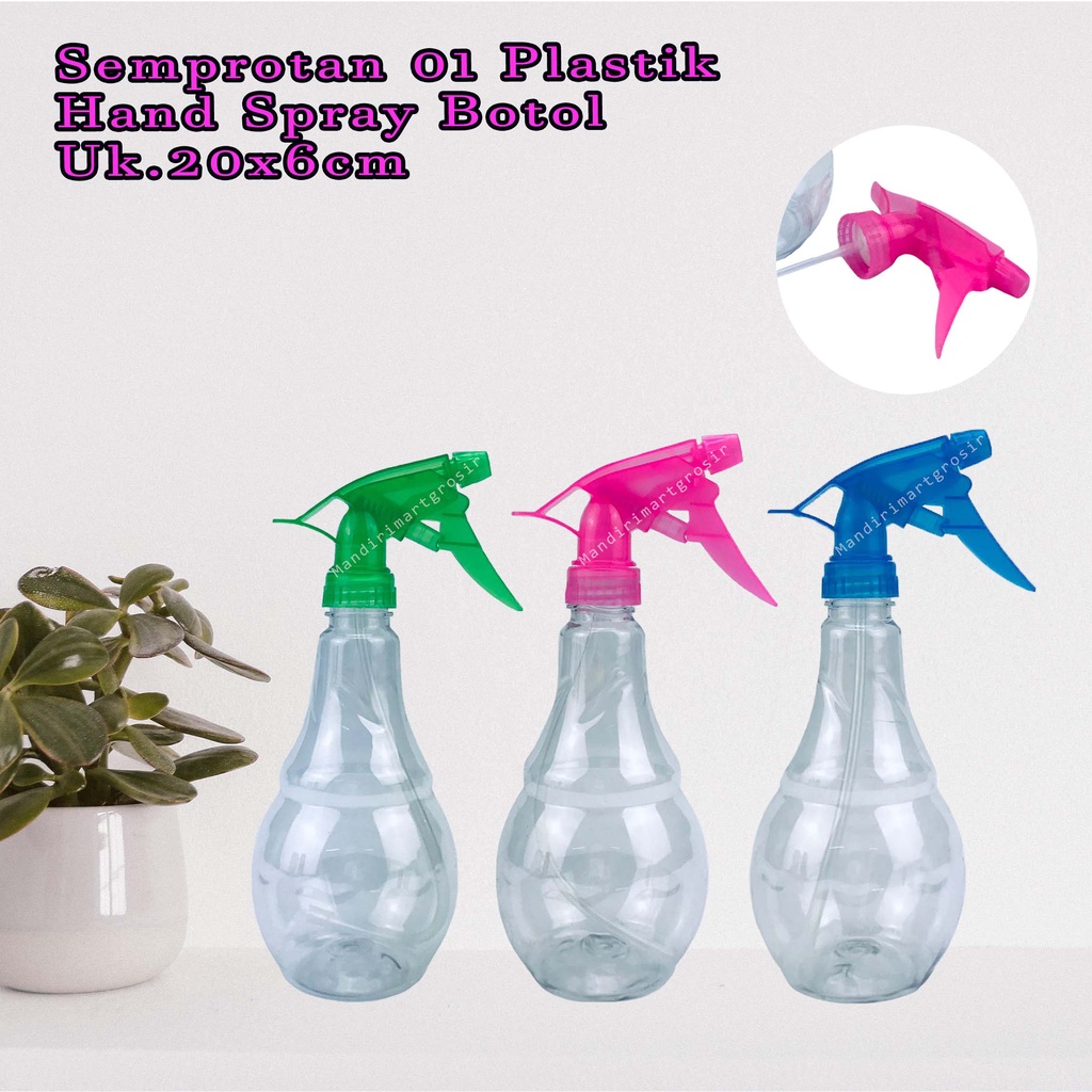 Semprotan 01 Plastik * Hand Spray Botol * Uk.20x6cm