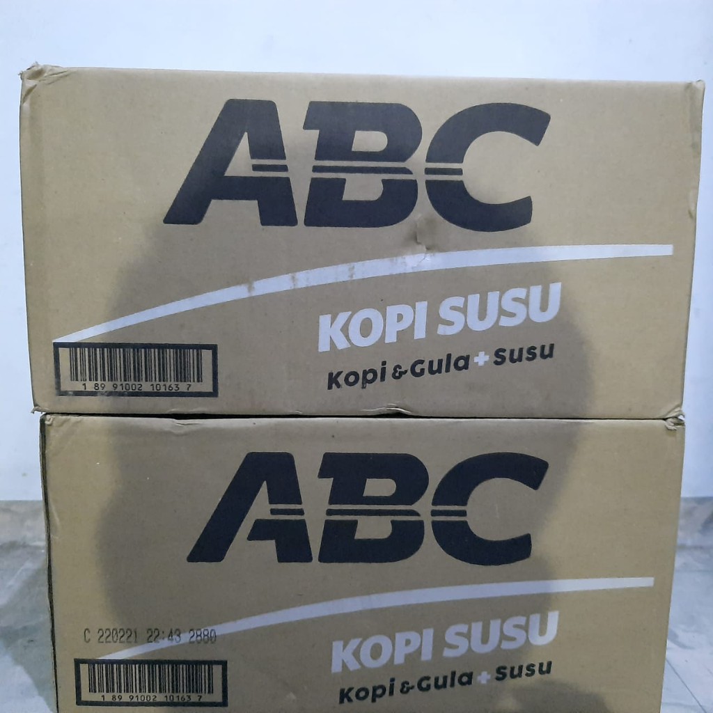 

1 Dus / Karton Kopi Bubuk Abc Susu ( Isi 31Gr X120 Sachets)