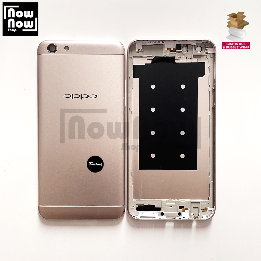 Backdoor Tutup Belakang Baterai Oppo F3 CPH1609 Backcover Back Casing Housing Cover Belakang Back Case