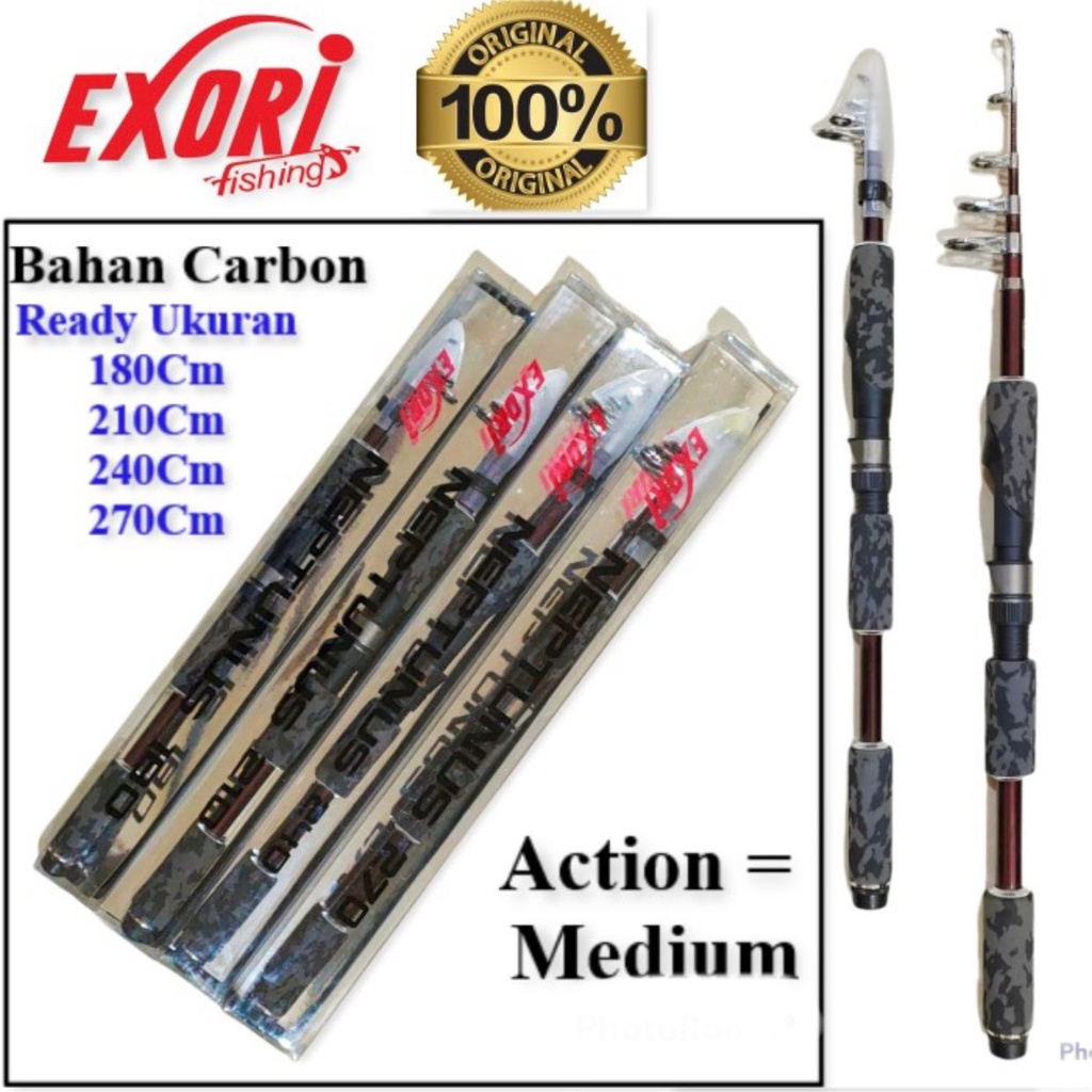 Joran Carbon Antena Exori Neptunus 180cm - 270cm
