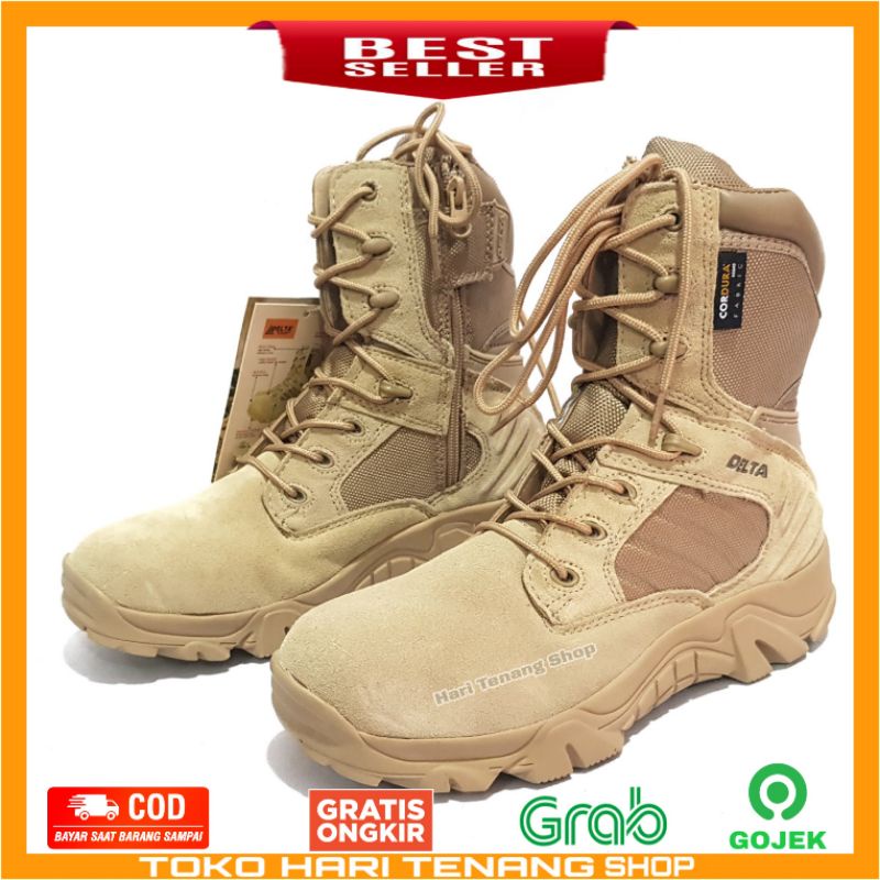 SEPATU BOOTS DELTA 8INC/SEPATU DELTA/SEPATU CORDURA/SEPATU IMPORT/SEPATU PRIA DAN WANITA