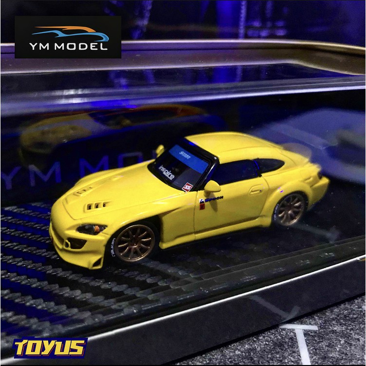 YM MODEL - HONDA S2000 YELLOW