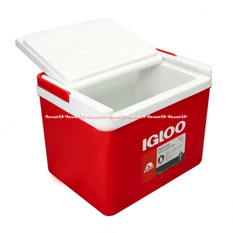 Igloo Cooler Box 12.8L Box Tempat Pendingin Makanan Iglo Biru Merah Menjaga Suhu Tetap Dingin Sistem Ultratherm