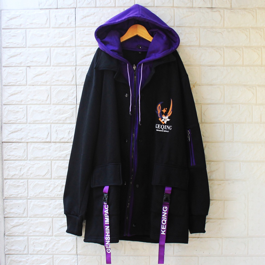 Keqing Arknights Jacket Jaket Anime Cosplay Game