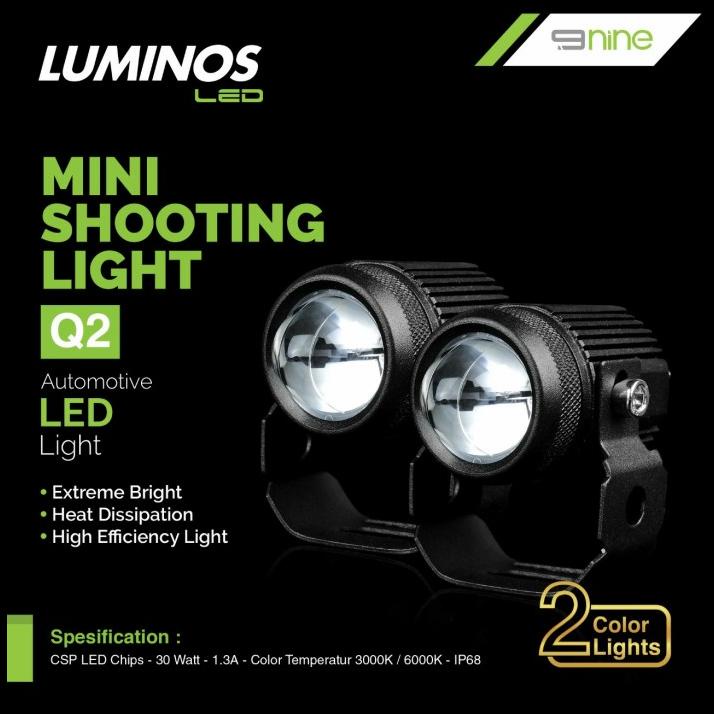 Lampu Tembak Led Luminos Lamp Tembak Laser 2Warna