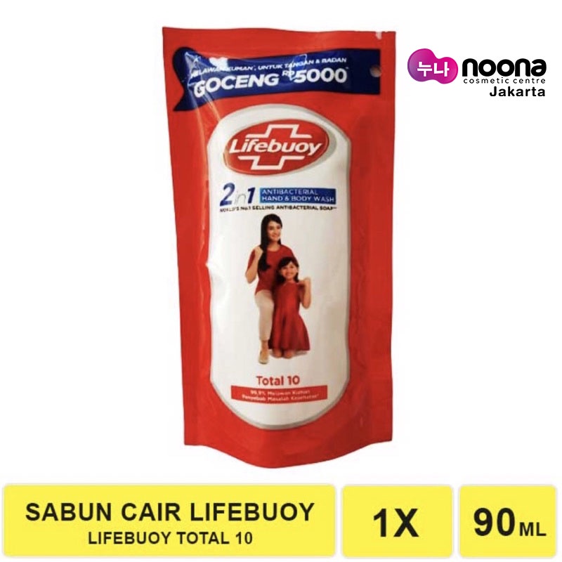 LIFEBUOY 2 IN 1 TOTAL 10 90ML - NJ