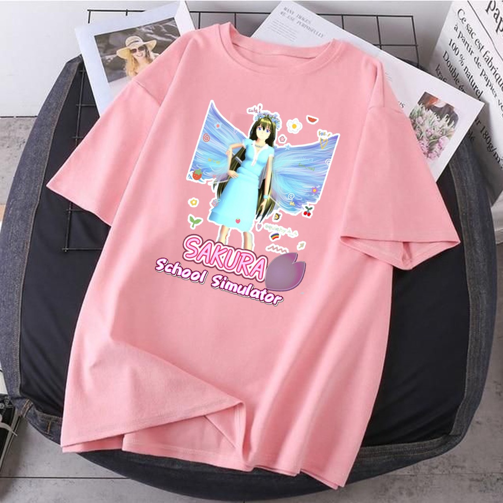 KAOS ANAK PEREMPUAN SAKURA SCHOOL SIMULATOR TERPOPULER