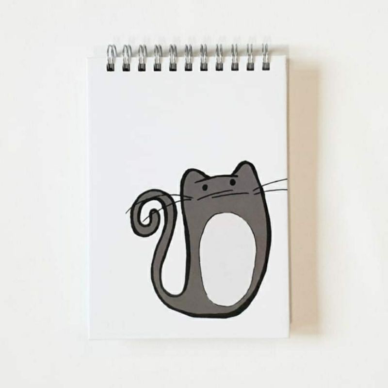 

NOTEBOOK/BUKU CATATAN CAT, ONIONS, FROGS, SIMON